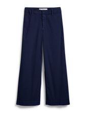 Load image into Gallery viewer, Frank &amp; Eileen Wexford Wide Leg Linen Pant | Navy
