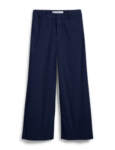 Frank & Eileen Wexford Wide Leg Linen Pant | Navy