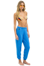 Load image into Gallery viewer, Aviator Nation 5 STRIPE SWEATPANTS | Cobalt Neon