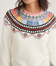 Load image into Gallery viewer, Marine Layer Lomas Sweater | Ivory Multi