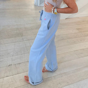 Kerri Rosenthal Weekend Barb Sweatpant | Slate Blue