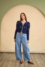 Load image into Gallery viewer, Hunter Bell Willow Cardigan | Navy Knit