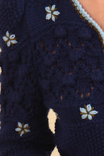 Load image into Gallery viewer, Hunter Bell Willow Cardigan | Navy Knit