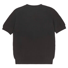 Load image into Gallery viewer, Jumper1234 Merino Pointelle Tee | Black
