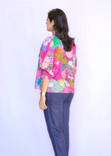 Load image into Gallery viewer, Beatrice Bubblegum Floral Top
