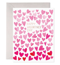 Load image into Gallery viewer, Happy Valentines Day Heart Card
