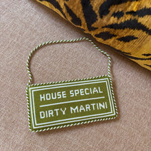 Load image into Gallery viewer, PREORDER House Of Gleason House Special Dirty Martini Needlepoint Sign