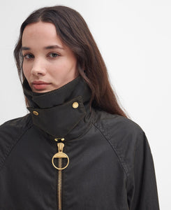 Barbour Women's Allerston Waxed Jacket | Olive