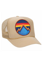 Load image into Gallery viewer, Aviator Nation All Seasons Circle Trucker Hat | Black