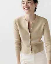 Load image into Gallery viewer, Ann Mashburn Aloise Cardigan | Crema