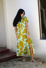 Load image into Gallery viewer, Olivia Turquoise Shirt Dress | Olive
