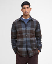 Load image into Gallery viewer, Barbour Men&#39;s Chapter Check Overshirt | Midnight Oak