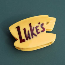 Load image into Gallery viewer, Luke's Diner Coffee Cup Gilmore Girls Claw Clip