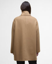 Load image into Gallery viewer, Women&#39;s Barbour Clementine Scarf Coat | Camel