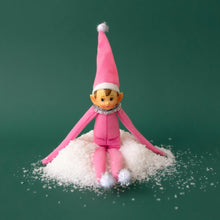 Load image into Gallery viewer, Vintage Tinsel Elf Ornament | Pink