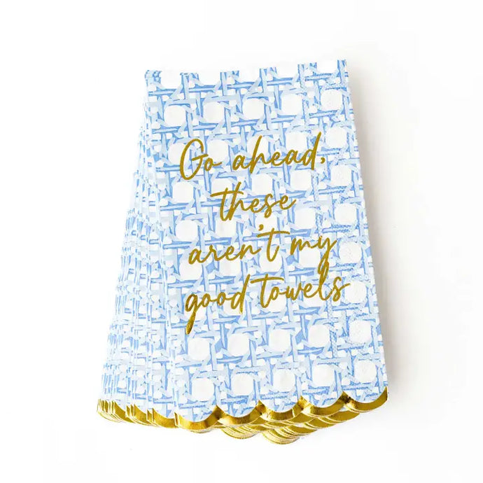 Go Ahead These Aren't My Good Towels | Guest Napkins