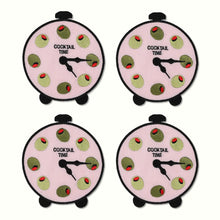Load image into Gallery viewer, House Of Gleason Cocktail Time Linen Cocktail Napkins | Set Of 4