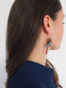 Nach France Hand Painted Animal Earrings | Assortment