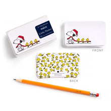 Load image into Gallery viewer, E Frances X Peanuts Snoopy &amp; Woodstock Long Scarf Little Notes