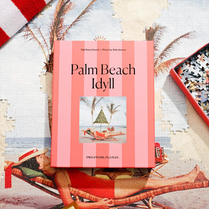 Piecework Palm Beach Idyll Slim Aarons Christmas Puzzle