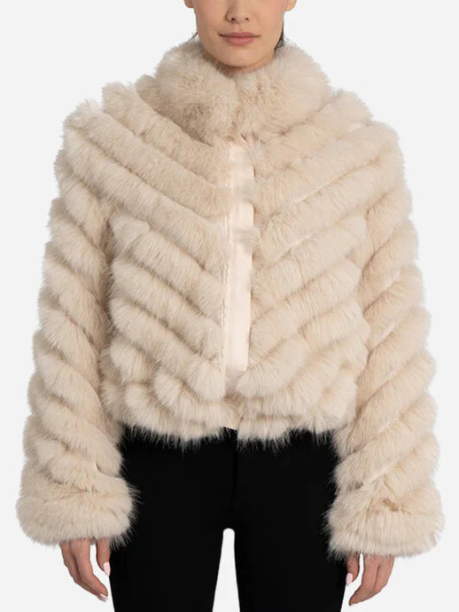 Love Token Julissa Reversible Jacket | Beige