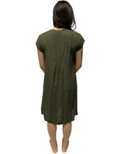 Load image into Gallery viewer, Grace Gingham Tunic Dress | Moss Green