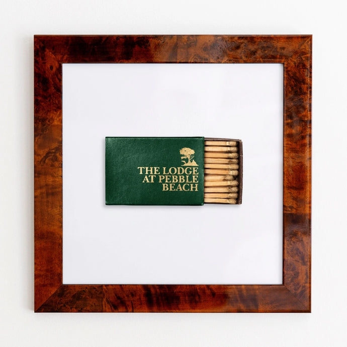 Pebble Beach Matchbox Print