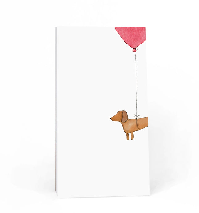Hot Dog High Dachshund Notepad
