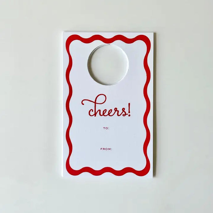 Cheers! Wine Bottle Tags