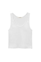 Load image into Gallery viewer, Perfect White Tee Debbie Blondie Long Tank | White