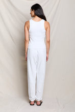Load image into Gallery viewer, Perfect White Tee Debbie Blondie Long Tank | White