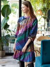 Load image into Gallery viewer, Vilagallo Lina Multicolored Leopard Dress