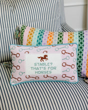 Load image into Gallery viewer, Furbish Studio Stable Needlepoint Pillow