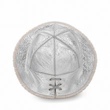 Load image into Gallery viewer, Ilda's Sheep Paris Le Marin Sheepskin Hat | Silver Metallic