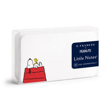 Load image into Gallery viewer, E Frances X Peanuts Snoopy Dog House Little Notes