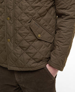 Barbour Men's Shoveler Quilted Jacket | Dark Olive