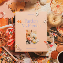 Load image into Gallery viewer, Piecework Puzzles Pardon My French 1000 Piece Cat Puzzle