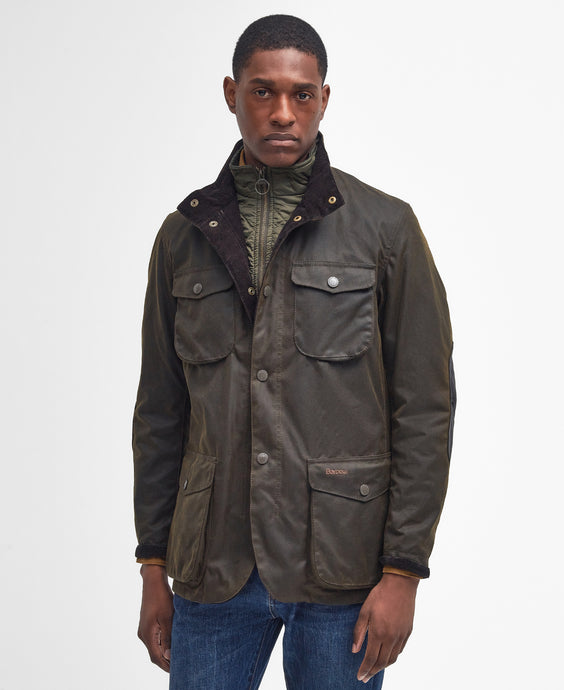 Barbour Men's Ogston Wax Jacket | Olive