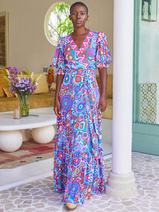 Feather & Find Eclectus May Dress | Sacred Waters