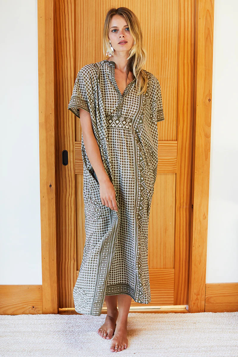 Emerson Fry Emerson Caftan | Moss Organic