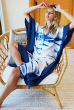 Load image into Gallery viewer, Emerson Fry Tie Dye Caftan | Indigo