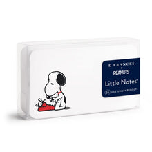 Load image into Gallery viewer, E Frances X Peanuts Snoopy Typewriter Little Notes