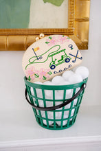 Load image into Gallery viewer, Golf Raffia &amp; Rhododendron Clutch Purse