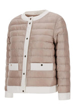 Load image into Gallery viewer, Herno Short Trim Button Jacket | Chantilly Cream