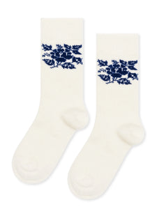 Hansel From Basel Printed Cashmere Crew Socks | Assortment