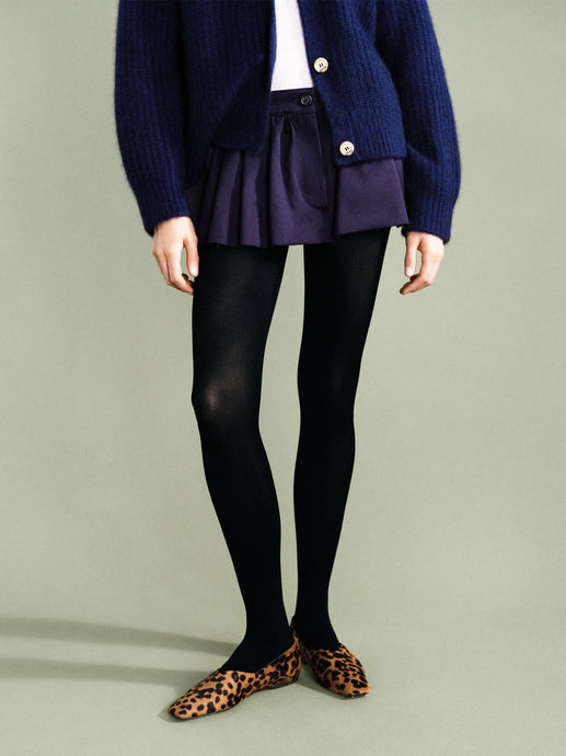 Hansel From Basel Opaque Tights | Black