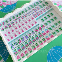 Load image into Gallery viewer, Merry Mahjong Co. Southern Springs Mahjong Tiles WITH Bag