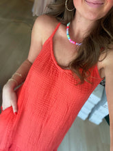 Load image into Gallery viewer, Sundry Tango Gauze Midi Dress