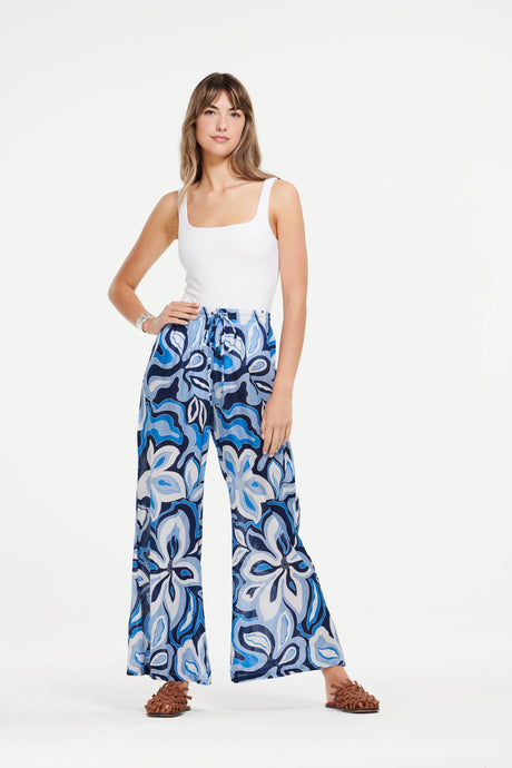 Palazzo Pants | Cococabana Blue