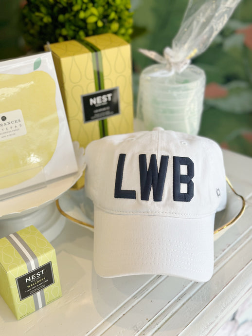Lewisburg “LWB” West Virginia Hat | White